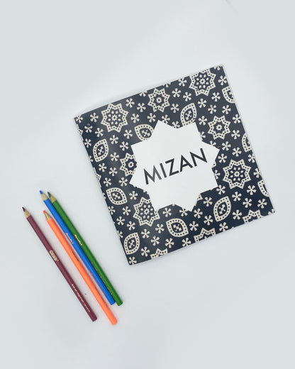 MIZAN Adult Coloring Book