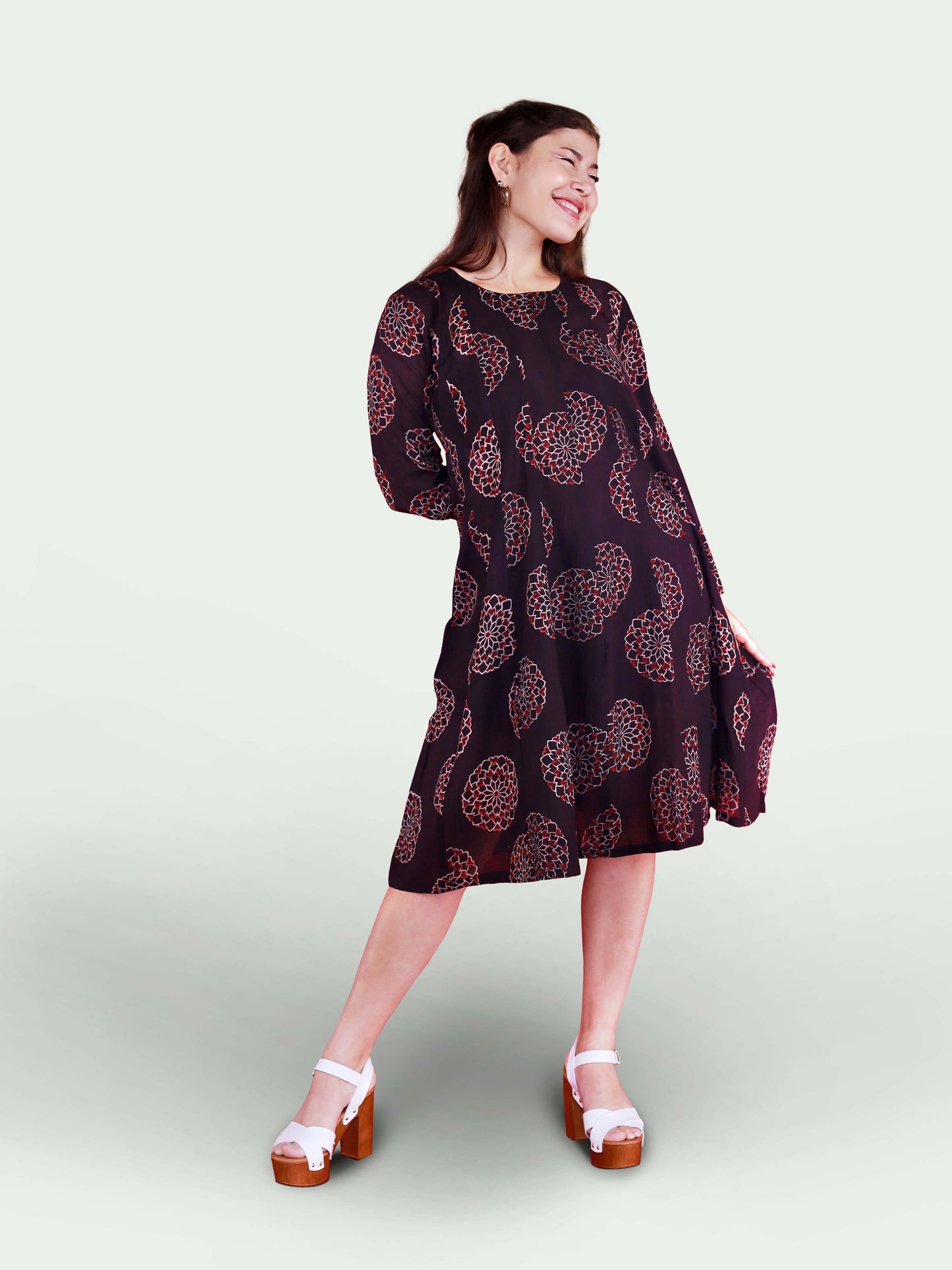 Lotus Midi Dress