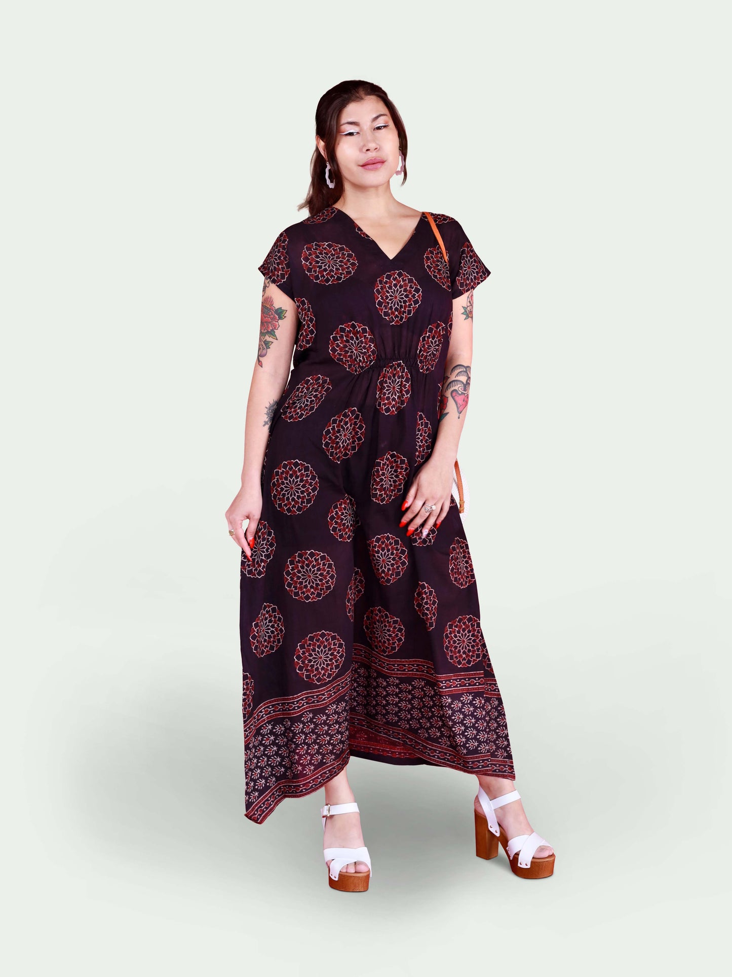 Lotus Maxi Dress