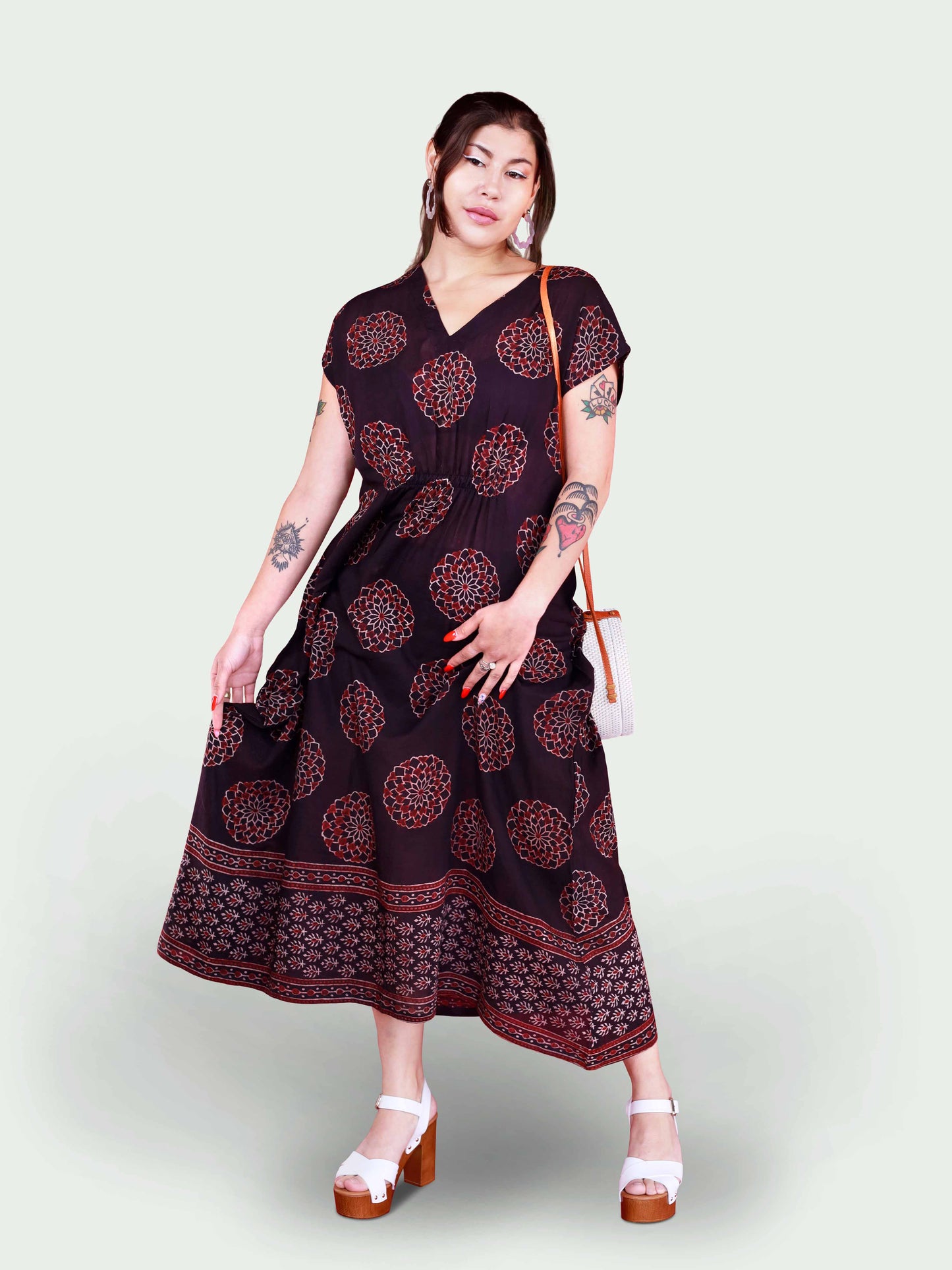 Lotus Maxi Dress