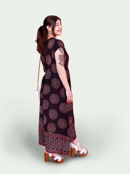 Lotus Maxi Dress